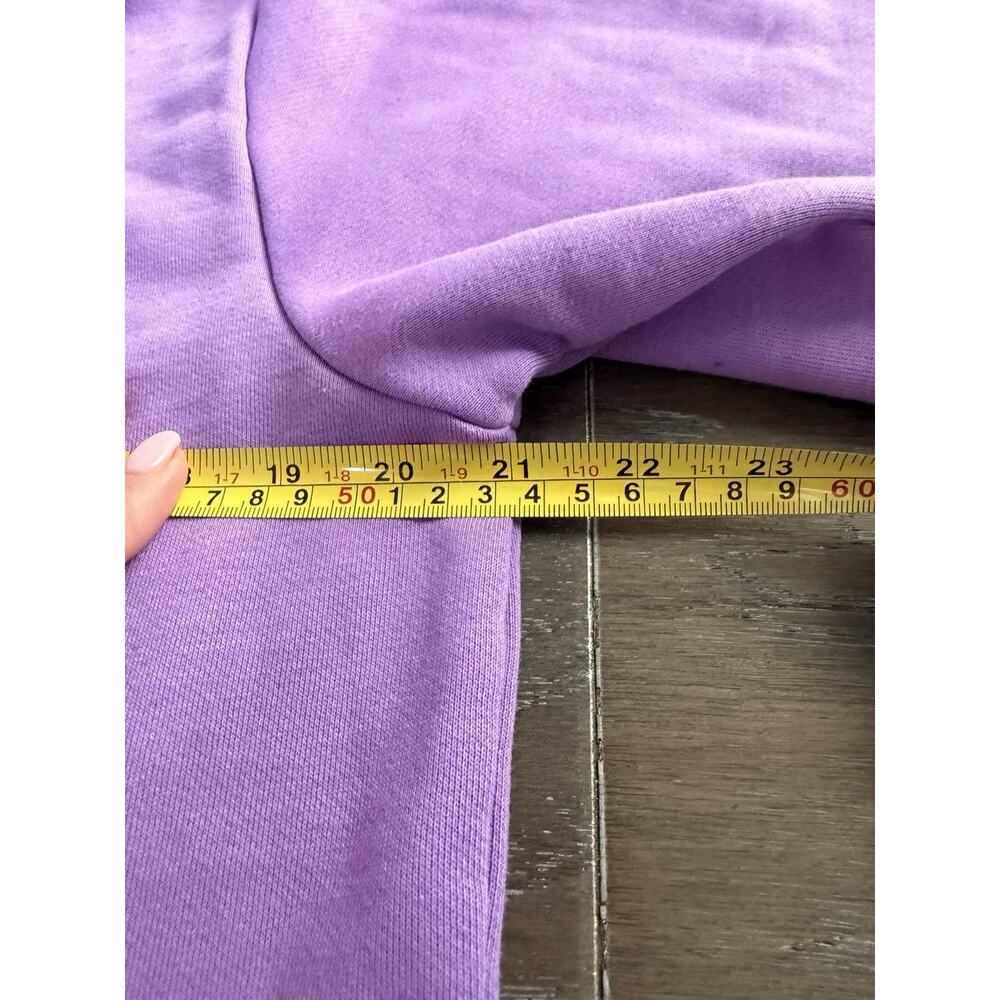 Alo Yoga Hoodie Woman Small Purple Pullover Pocket Logo Hoodie Sweatshirt Rare - Picture 5 of 5